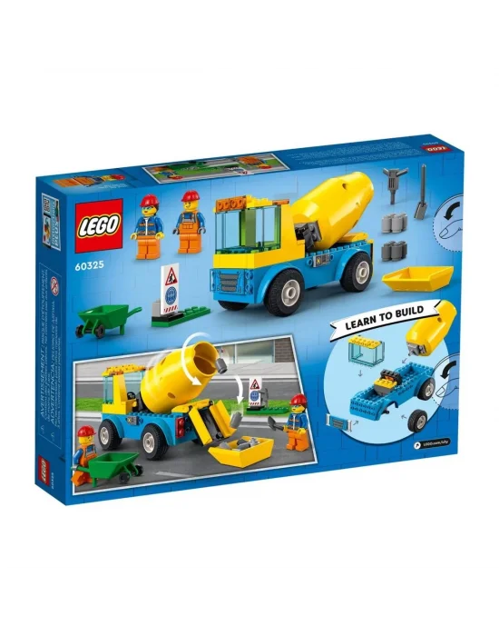 60325 Lego City - Beton Mikseri 85 Parça +4 Yaş