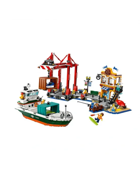 60422 Lego City Yük Gemisi Liman 1226 Parça +8 Yaş