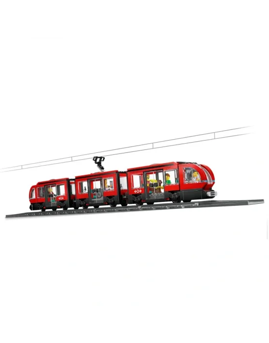 60423 Lego City Şehir Merkezi Tramvay İstasyonu 811 Parça +7 Yaş