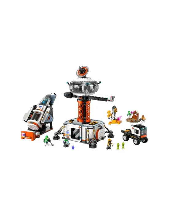 60434 Lego City Uzay Üssü Ve Roket Fırlatma Rampası 1422 Parça +8 Yaş