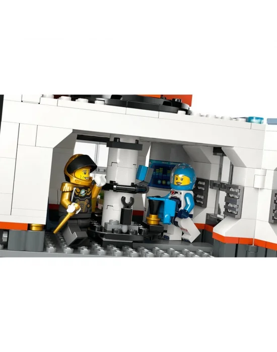 60434 Lego City Uzay Üssü Ve Roket Fırlatma Rampası 1422 Parça +8 Yaş