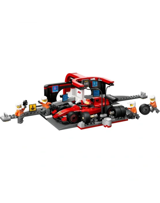 60443 Lego City Ferrari F1 Pit Stop Ve Pit Ekibi 322 Parça +6 Yaş