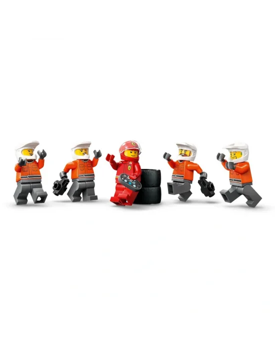 60443 Lego City Ferrari F1 Pit Stop Ve Pit Ekibi 322 Parça +6 Yaş