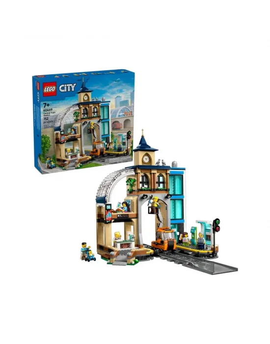 60469 Lego City Merkez Tren İstasyonu 752 Parça +7 Yaş