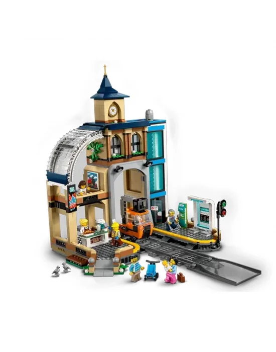 60469 Lego City Merkez Tren İstasyonu 752 Parça +7 Yaş