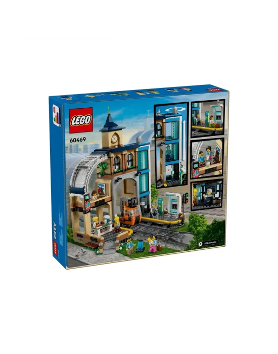 60469 Lego City Merkez Tren İstasyonu 752 Parça +7 Yaş