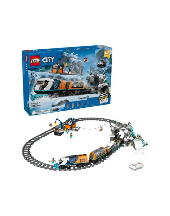 60470 Lego City Kaşif Treni 1517 Parça +7 Yaş