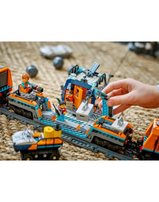60470 Lego City Kaşif Treni 1517 Parça +7 Yaş