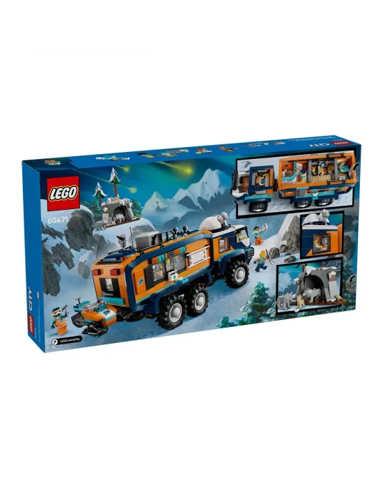 60471 Lego City Kutup Keşif Kamyonu 1064 Parça +8 Yaş