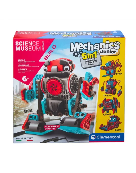 61360tr Mechanics Junior Hareketli Robotlar 5in1 +6 Yaş