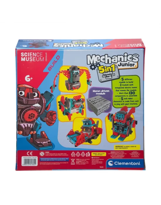 61360tr Mechanics Junior Hareketli Robotlar 5in1 +6 Yaş