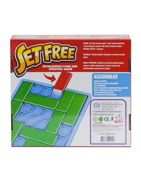 620 Capls-5264 Setfree Zeka, Mantık Ve Strateji Oyunu -cagames