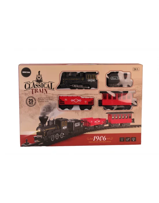 622b Buharlı Sesli Işıklı Tren Seti