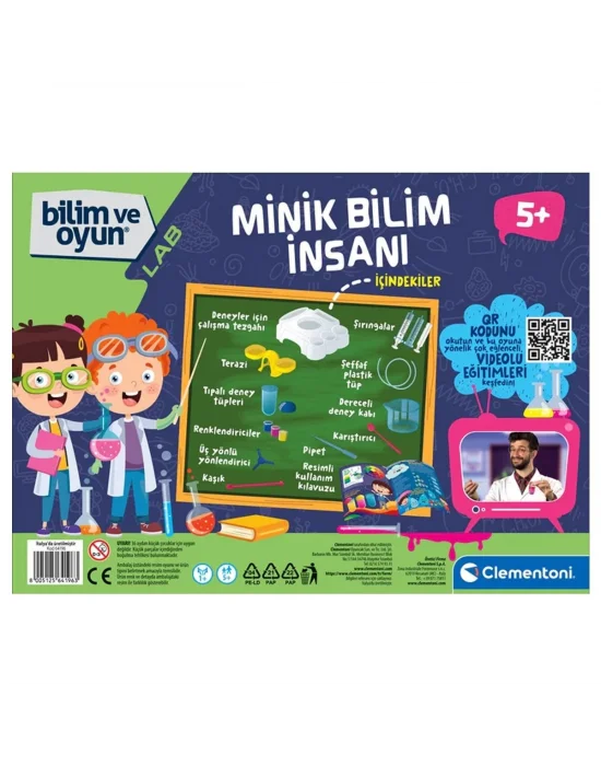 64196 Bilim Ve Oyun - Minik Bilim İnsanı +5 Yaş