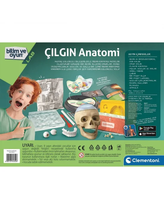 64322 Bilim Ve Oyun - Çılgın Anatomi +7 Yaş