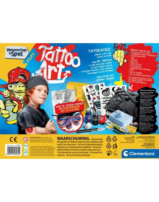 64329 Dövme Sanatı - Bilim Ve Oyun +8 Yaş