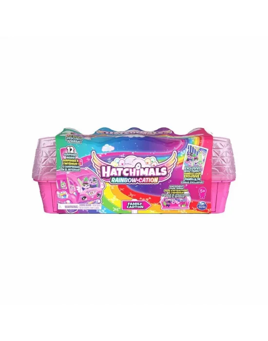 64444 Hatchimals Kurt Ailesi Yumurta Kartonu
