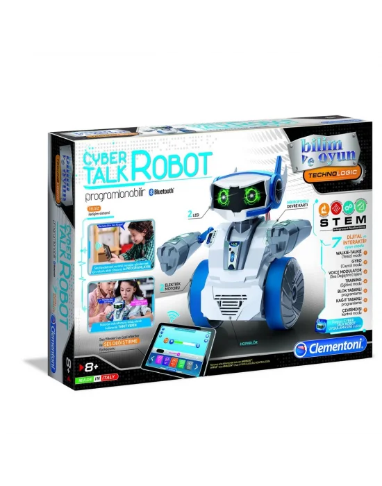 64447 Cyber Talk Robot - Robotik Laboratuvarı +8 Yaş