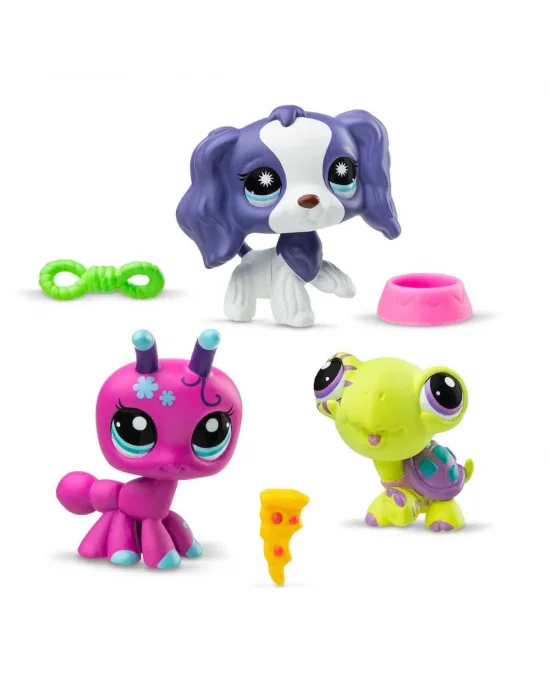 6469 Sun-littlest Pet Shop Minişler 3’lü Figür Seti