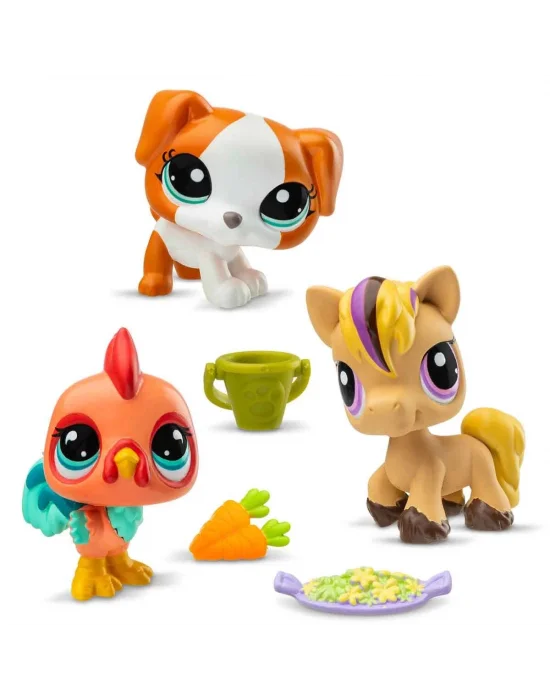 6469 Sun-littlest Pet Shop Minişler 3’lü Figür Seti