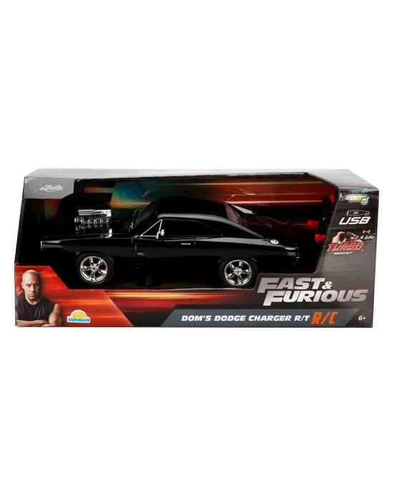 6492 1:16 Fast & Furious Dom’s Dodge Charger R/t Usb Şarjlı Uzaktan Kumandalı Araba