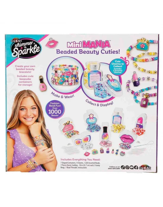 65608 Sun-cza-hobi Set Shımmer N Sparkle Mını Manıa Beauty Charms Serıes 1