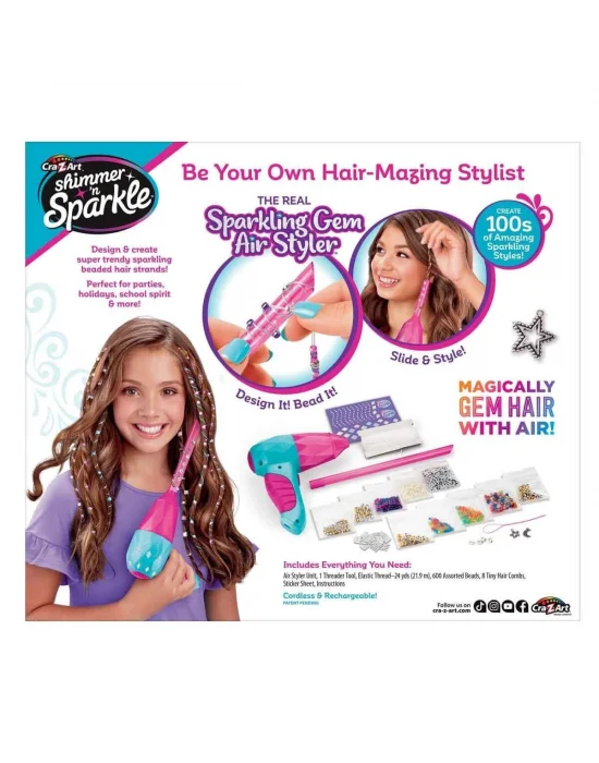 65609 Sun-cza-hobi Set Shımmer N Sparkle Sparklıng Gem Aır Styler