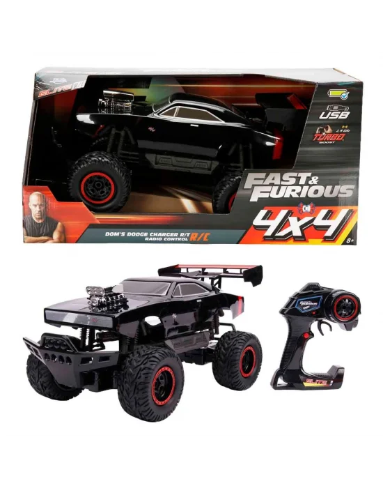 6607 Sun-sım-jda-r C Araba 1 12 Fastfurıous Doms Dodge Charger Rt 4x4 Ff 9 6v