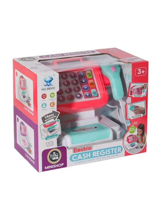 66102 Pilli Yazar Kasa- Prestij Oyuncak