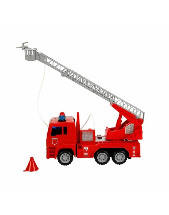 66110 Maxx Wheels Sesli Ve Işıklı Su Fışkırtan İtfaiye Aracı 24 Cm