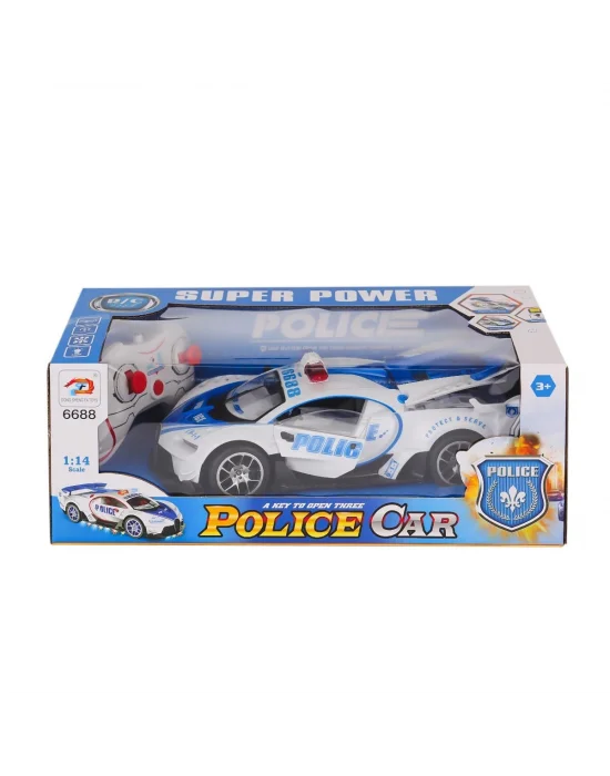 6688-91a  Kumandalı Işıklı Polis Araba -karsan Oyuncak