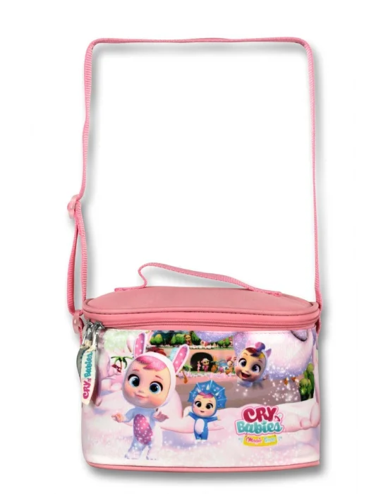 Cry Babies Tavşan Kulaklar Açık Pembe Kız Çocuk Üçlü İlkokul Çanta Seti
