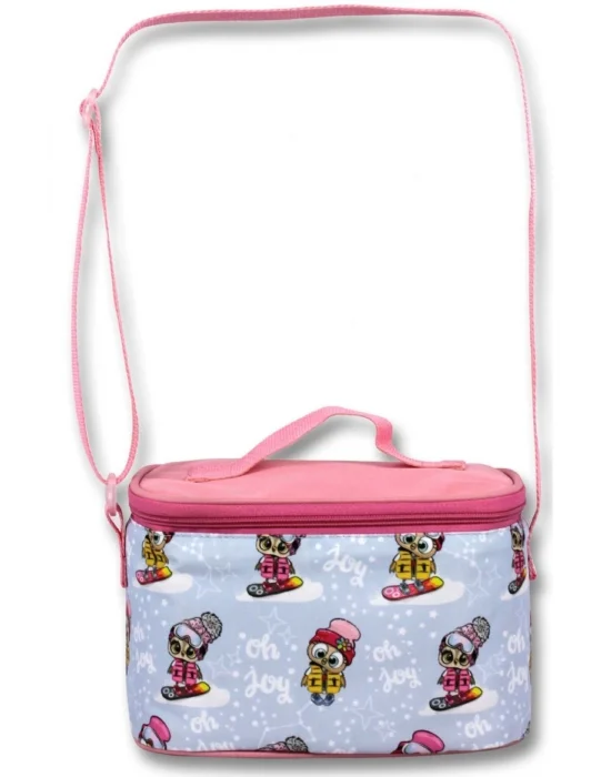 Turkuaz Pembe Sırt Çanta Seti Kız Çocuk