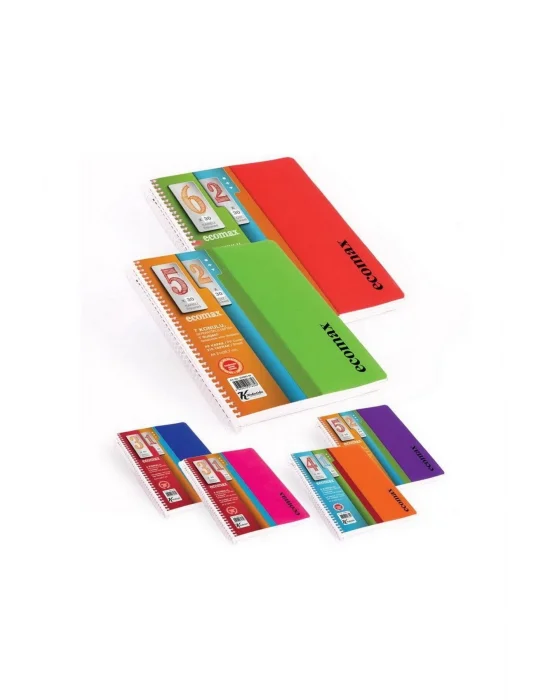 KESKİN ECOMAX A4 210 YP PP KAPAK 5+2 DEFTER