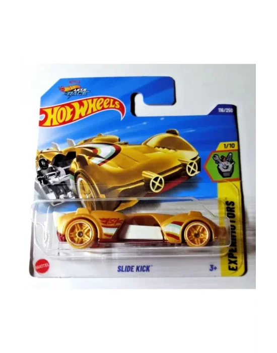 Slide Kick Altın Renkli Oyuncak Araba (1:64 Ölçek, 2025)