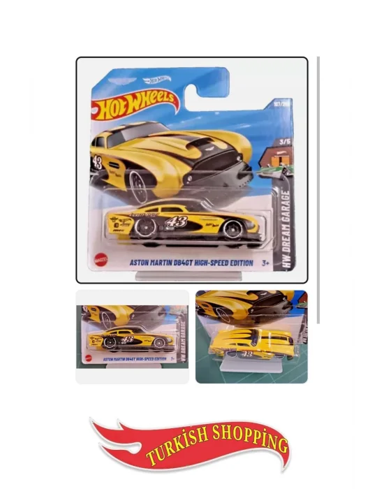 1:64 Ölçek 2025 Case Aston Martin Db4gt Hıgh-Speed Edition