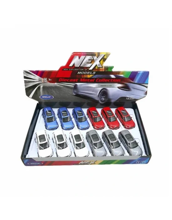 688 Welly Dıe Castt Pull Back Volvo 1