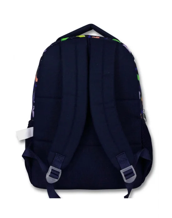 Cennec 5009 (Sevimli Dinazor - Mavi Kırmızı - Erkek Çocuk) Okul Çantası - 3D