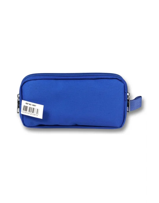 Ümit Çanta 5087 (Yıldız Desenli - Mavi Kırmızı Renkli) Kız Çocuk Kalem Çantası