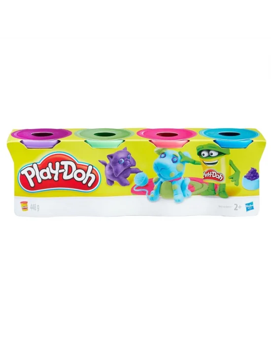 Play-Doh 4 Lü Çocuk Oyun Hamuru