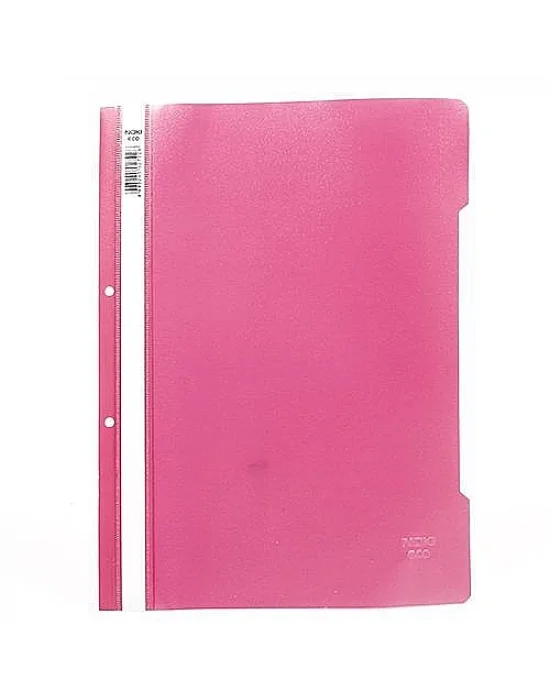 Noki telli dosya A4 pp pembe eco 4828-070