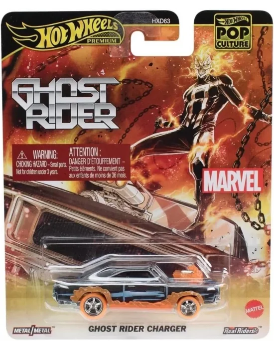 Hot Wheels Premium Pop Culture Ghost Rider Charger JBL81