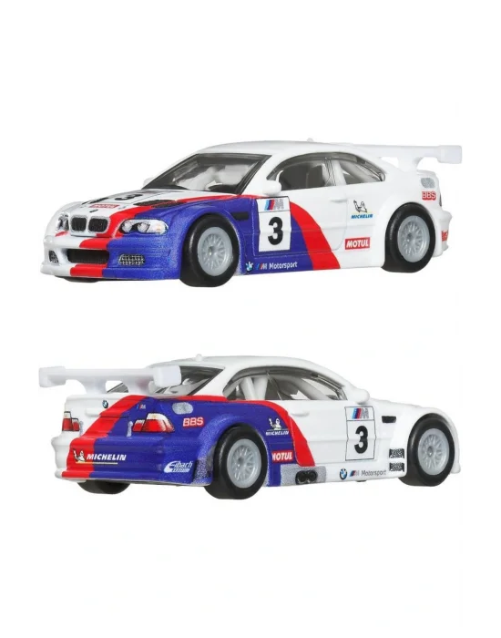 1:64 Hot Wheels Premium Car Culture 2li Paket BMW 320 GROUP 5 & 2001 BMW M3 GTR HBL96 - JBK99