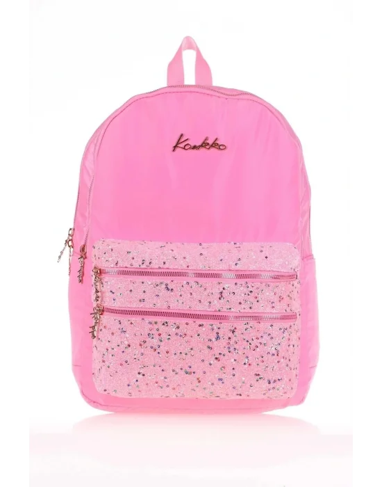 Magıc Dreams Sırt Çantası (TAŞLI PULLU-PEMBE)