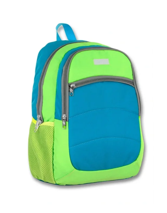 Ümit Çanta Cennec Ortaokul Kolej Lise ve Günlük Sırt Çantası - Mavi-Yeşil - Kız ve Erkek