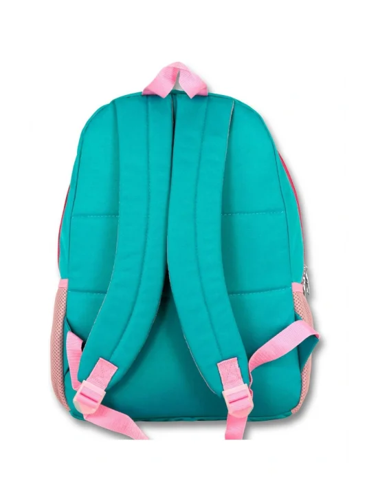 Ümit Çanta Cennec Ortaokul Kolej Lise ve Günlük Sırt Çantası - Yeşil-Pembe - Kız