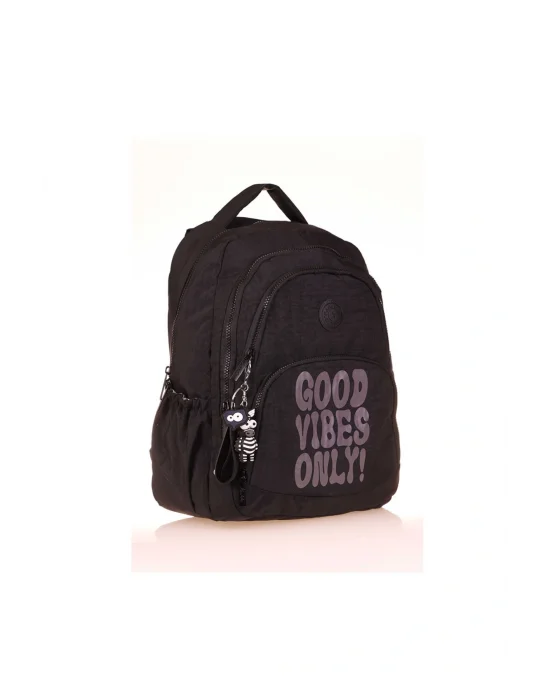 Crazy Sırt Çantası Black K1677