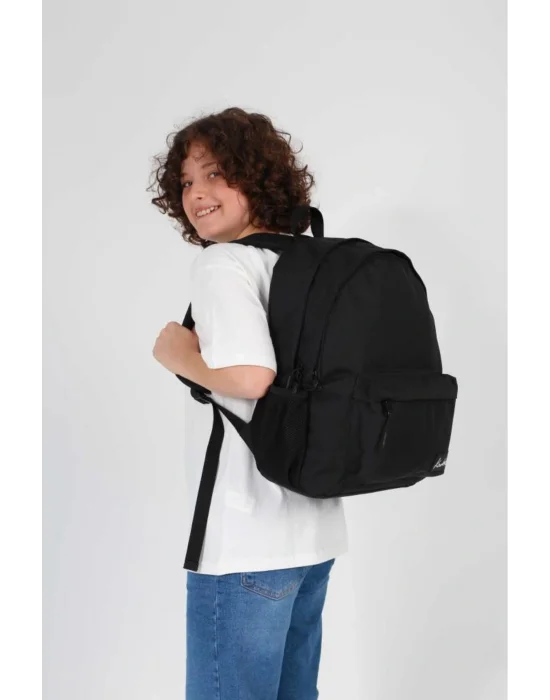 Casual Okul Sırt Çantası Siyah K1614