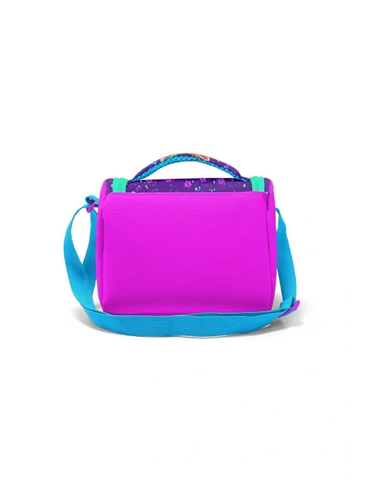 Kids 23732 Mor Pembe Kedi Desenli 3’lü Okul Çanta Seti