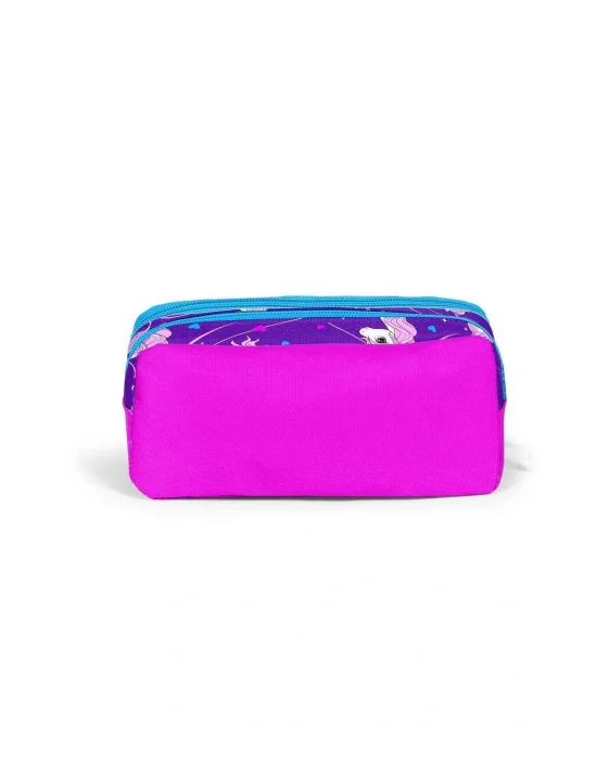 Kids Mor Pembe Unicorn Desenli 3’lü Okul Çanta Seti SET0123492